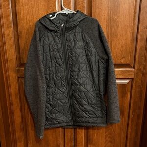 The North Face Charcoal Quilted Jacket